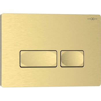 Mexen Tex 04 бутон за промиване, златен четкан - 6104-11 (6104-11)