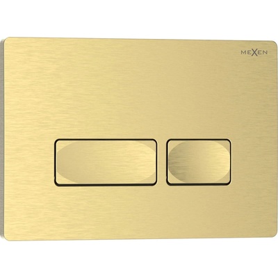 Mexen Tex 04 бутон за промиване, златен четкан - 6104-11 (6104-11)