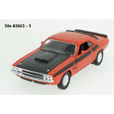 Welly Dodge 1970 Challenger T/A red code 43663 modely aut 1:34