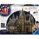 3D puzzle RAVENSBURGER 3D puzzle Harry Potter: Bradavický hrad Velká síň 643 ks svítící
