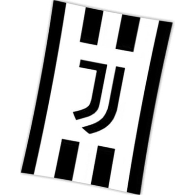 Carbotex Veľká fleecová deka Juventus FC Black & White
