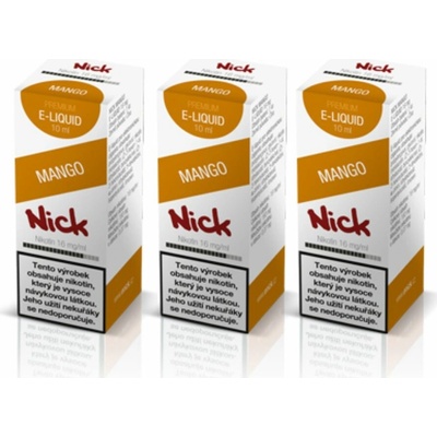 Nick MANGO 10 ml 16 mg 3 ks