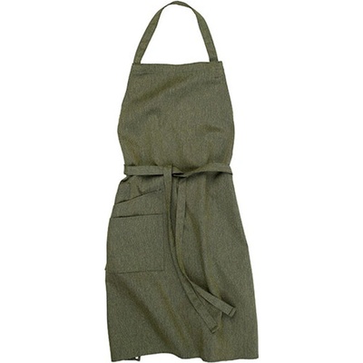Cg Workwear Gorizia Unisex gastro zástěra 01170-36 Green Melange 90x75 cm
