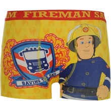 Character Fireman Sam Single Boxer Shorts Infant 5 6 Yrs