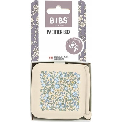 Bibs x Liberty krabička na dudlíky Ivory