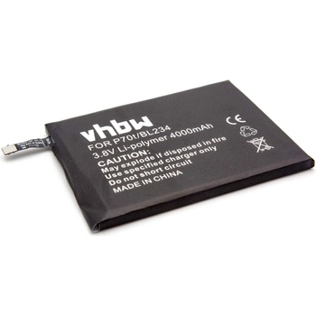 Image 1 of VHBW Батерия за Lenovo Vibe P1M / P70T, 4000 mAh (800109216)