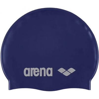 Arena плувна шапка arena classic silicone cap тъмно син