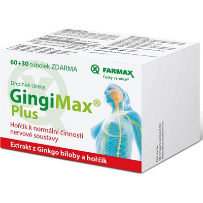 Neuraxpharm Bohemia GingiMax Plus 60 + 30 tobolek