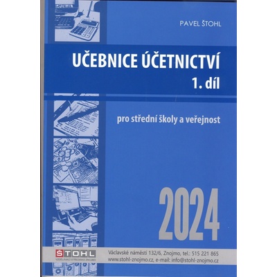 Učebnice Účetnictví I. díl 2024