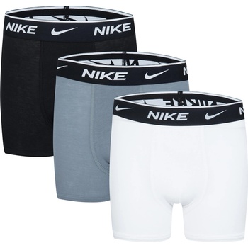 Nike Детски боксерки Nike Cotton Boxer Brief 3 Pack Boys - Black/White