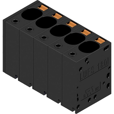 Weidmüller 2492140000 skrutkovacia svorka 16 mm² Pólov 5 čierna 25 ks