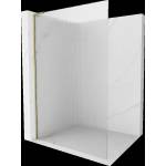Mexen Kioto L душ параван Walk-in 80 x 200 см, райета, златен - 800-080-103-50-09 (800-080-103-50-09)