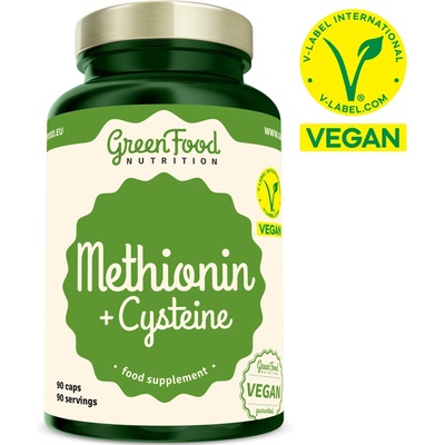 GreenFood Nutrition Methionin + Cysteine 90 kapslí – Zboží Mobilmania