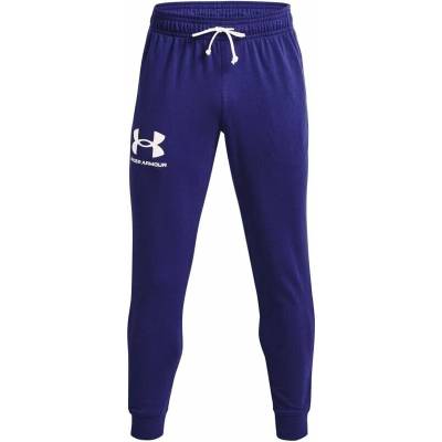 Under Armour Men's UA Rival Terry Joggers Sonar Blue/Onyx White S Фитнес панталон (1361642-468-SM)