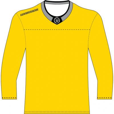 Tréningový hokejový dres Warrior Alpha Practice Jersey Yellow Senior SR