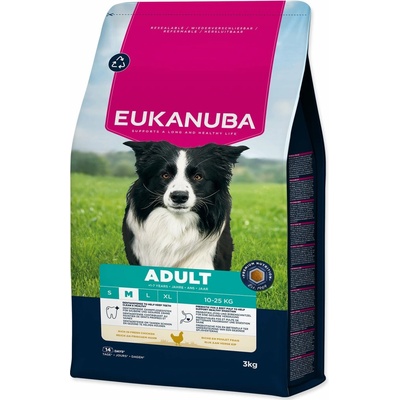 Eukanuba Adult Medium rich in fresh chicken 3 kg