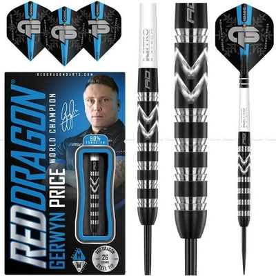 RedDragon steel Gerwyn Price World Champion 26g, 90% wolfram