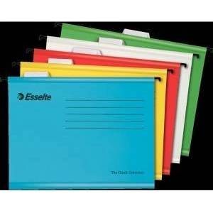 Esselte Suspension folders Esselte Classic A4, mix colors, 10 pcs 93042