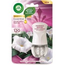 Air Wick Essential Oils Smooth Satin & Moon Lily Jemný satén a měsíční lilie elektrický osvěžovač vzduchu komplet 19 ml