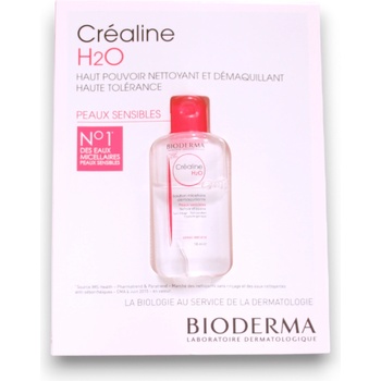 BIODERMA Crealine без аромат почистваща мицеларна вода за чувствителна кожа 10 ml *Тестер