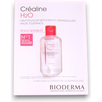 BIODERMA Crealine без аромат почистваща мицеларна вода за чувствителна кожа 10 ml *Тестер