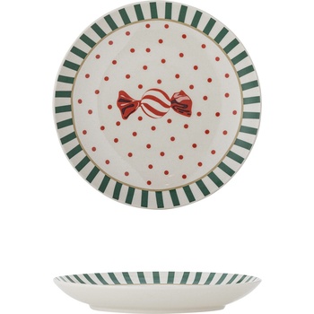 Bloomingville Yule десертна чиния, 16 см (82062832)