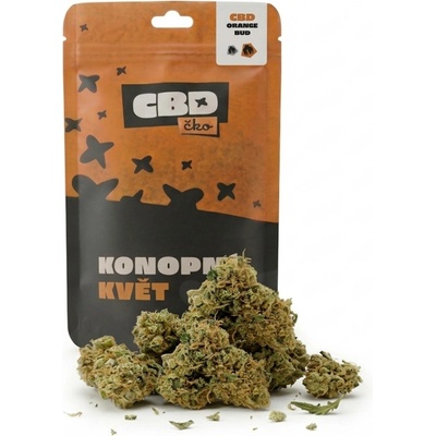 CBDČKO CBD Orange Bud 4% CBD THC do 0,3% 15 g