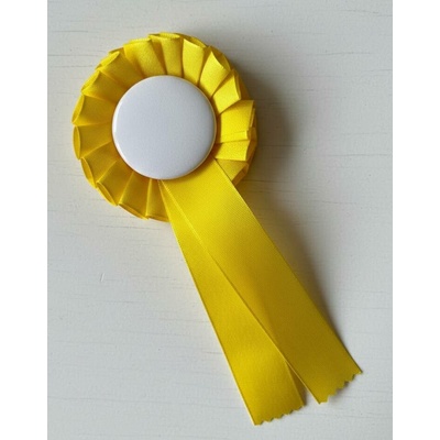 Kokarda řasená ⌀8cm – Zboží Dáma