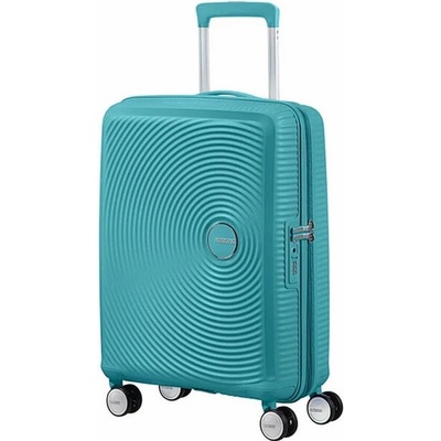 American Tourister Soundbox EXP světle modrá 41 l