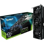 Palit GeForce RTX 5070 Infinity 3 OC 12GB GDDR7 192bit (NE75070S19K9-GB2050S) Видео карти