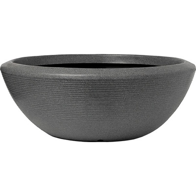 Capi Kvetináč Arch Granite Bowl Low antracitový 61x25 cm