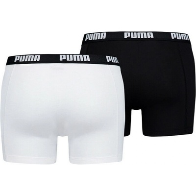 Puma Boxer White Black Bieločierne 2 Pack
