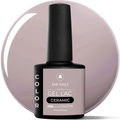 ENII NAILS Gel lak Ceramic 268 Lucrative 10 ml