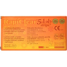 RapiClear 5 x LH strips jednokrokový ovulačný test 5 ks