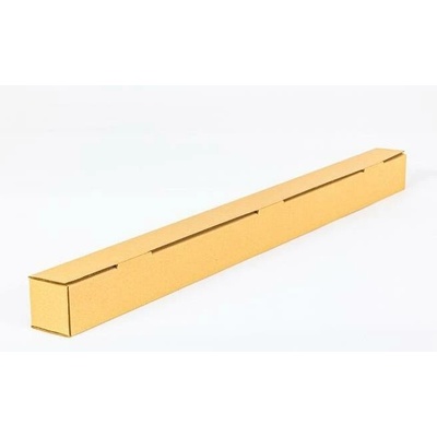 Kartonový tubus čtvercový 1000x70x70 mm vnitřní 3VVL B 420g/m2 hnědá - paleta 1300 ks