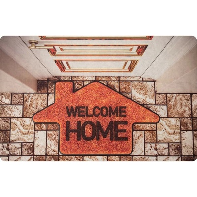 J-Line 3D Print 2780/43 Welcome home Vícebarevný 45x70 cm