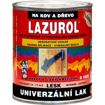 Lazurol S1022 Lak univerzální 0,75 L lesklý