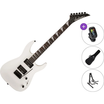 Jackson JS22 DKA Dinky AH SET Snow White Електрическа китара