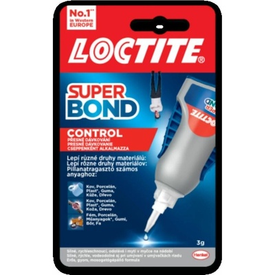 Loctite Super Bond Control Vteřinové lepidlo, 3 g