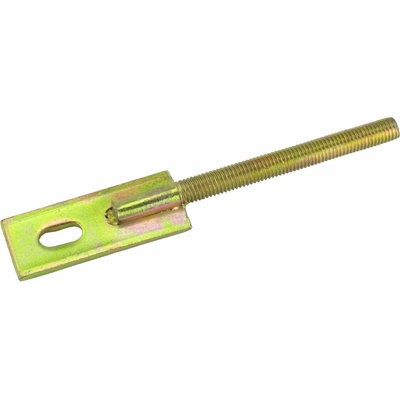 MTR Držák plotového pole rovný, M12 x 185mm, žlutý ZN – Sleviste.cz