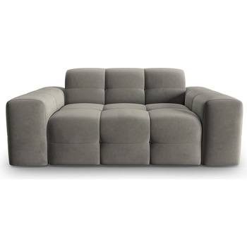 Micadoni Сив кадифен диван 156 cm Kendal - Micadoni Home (MIC_2S_121_F1_KENDAL2)
