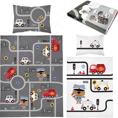 Detexpol povlečení City šedé 135 x 100 cm – Zbozi.Blesk.cz