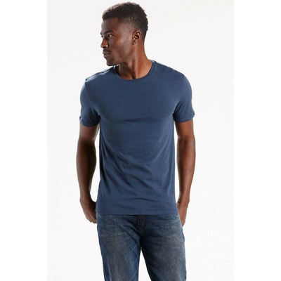 Levi´s Slim Fit Crewneck Tees 2-pack 82176-0004 modré