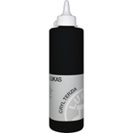 LUKAS Cryl Terzia Plastic Bottle АКРИЛНА боя 500 ml Ivory Black 1 бр (749820500)