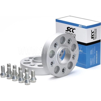 Rozšiřovací podložky SCC 20mm 5/112 - 57,1 mm, 13234B ocel závit | Zboží Auto