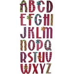 TITANUM Convex stickers soft alphabet 26pcs