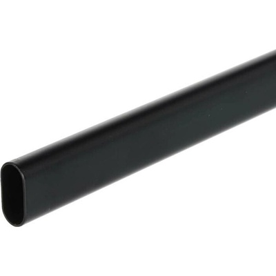 In-Design Šatní tyč ovalná 30x15 černá 1500 mm