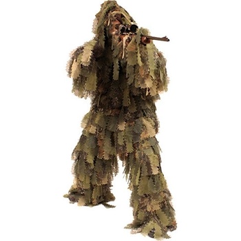 Mil-tec maskovací Ghillie Suit Oak Leaf 3D woodland