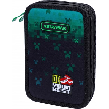 Astra Ученически несесер Astra - Направи всичко възможно, 2 ципа (AS503025020)