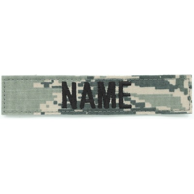 MILITARY RANGE Nášivka menovka "NAME" 12,5 cm VELCRO DIGITAL TIGER